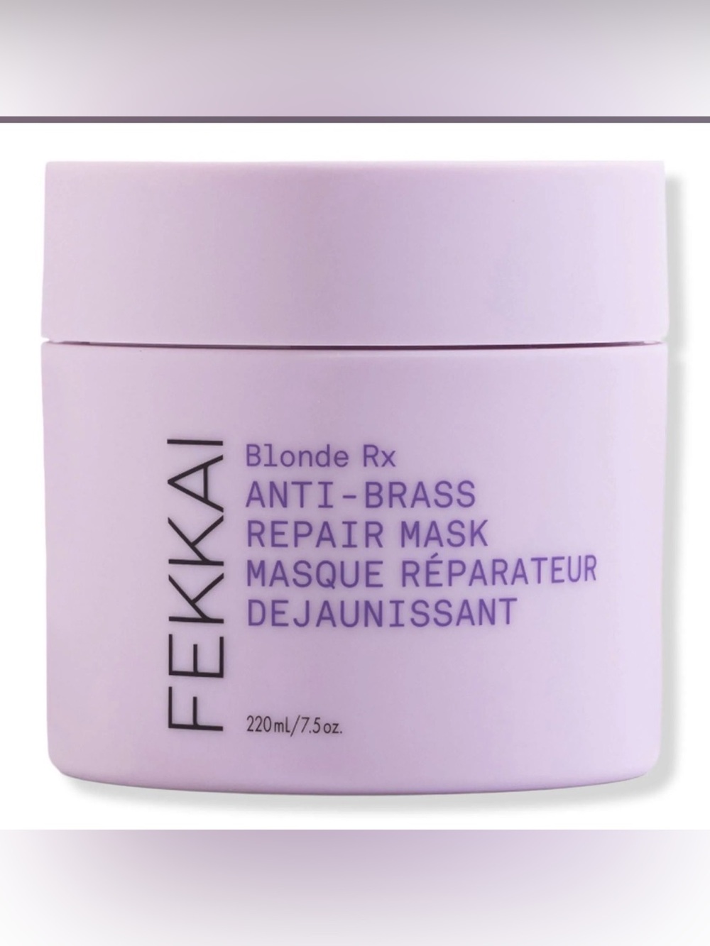 Fekkai Blonde Rx Anti-Brass Purple Repair Mask 7.5oz